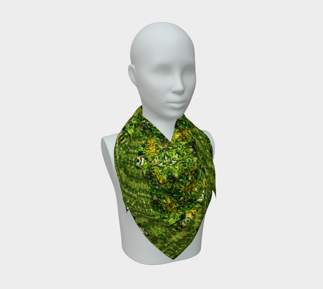 Silk Art Scarf (Vitta Serica Artis)(Dreams of Jade@Alchemic 1 of 15 Unus ex Quindecim) RJSTHW2026 RJS