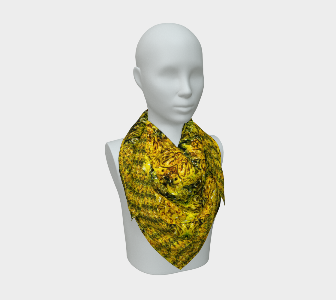 Silk Art Scarf (Vitta Serica Artis)(Dreams of Jade@Alchemic 8 of 15 Octo ex Quindecim) RJSTHW2026 RJS