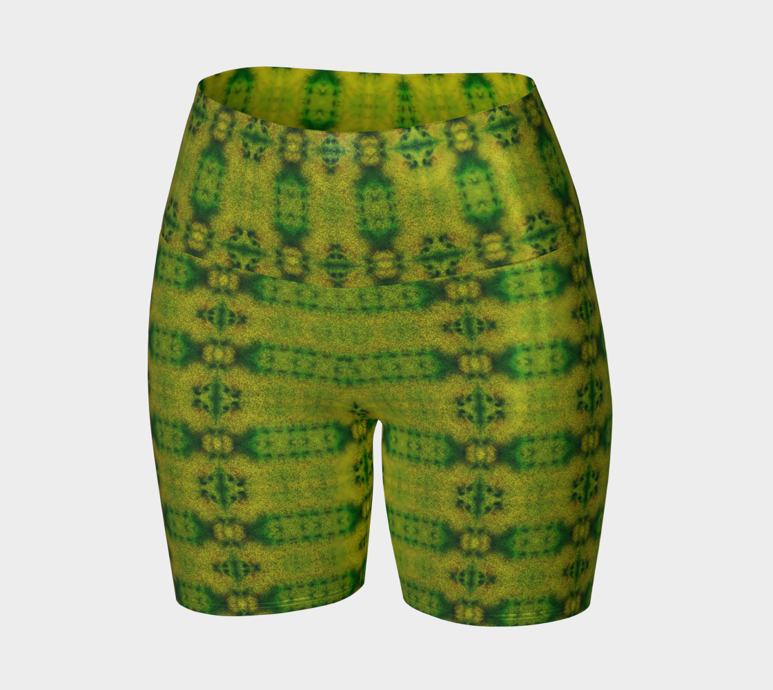 Glitter Yoga Shorts (Muliebris/Virilis)(Purely Jade Light) RJSTHs2024 RJS