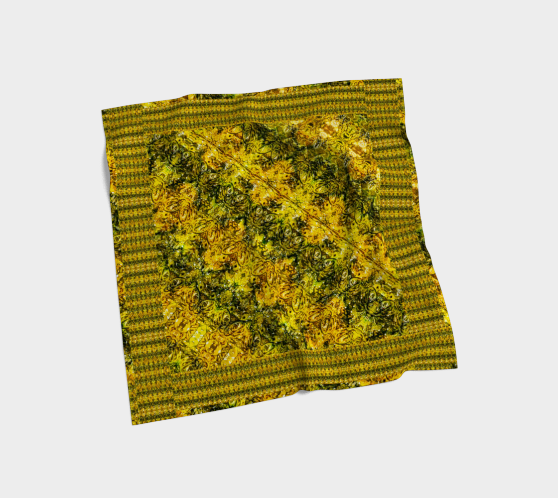Silk Art Scarf (Vitta Serica Artis)(Dreams of Jade@Alchemic 8 of 15 Octo ex Quindecim) RJSTHW2026 RJS