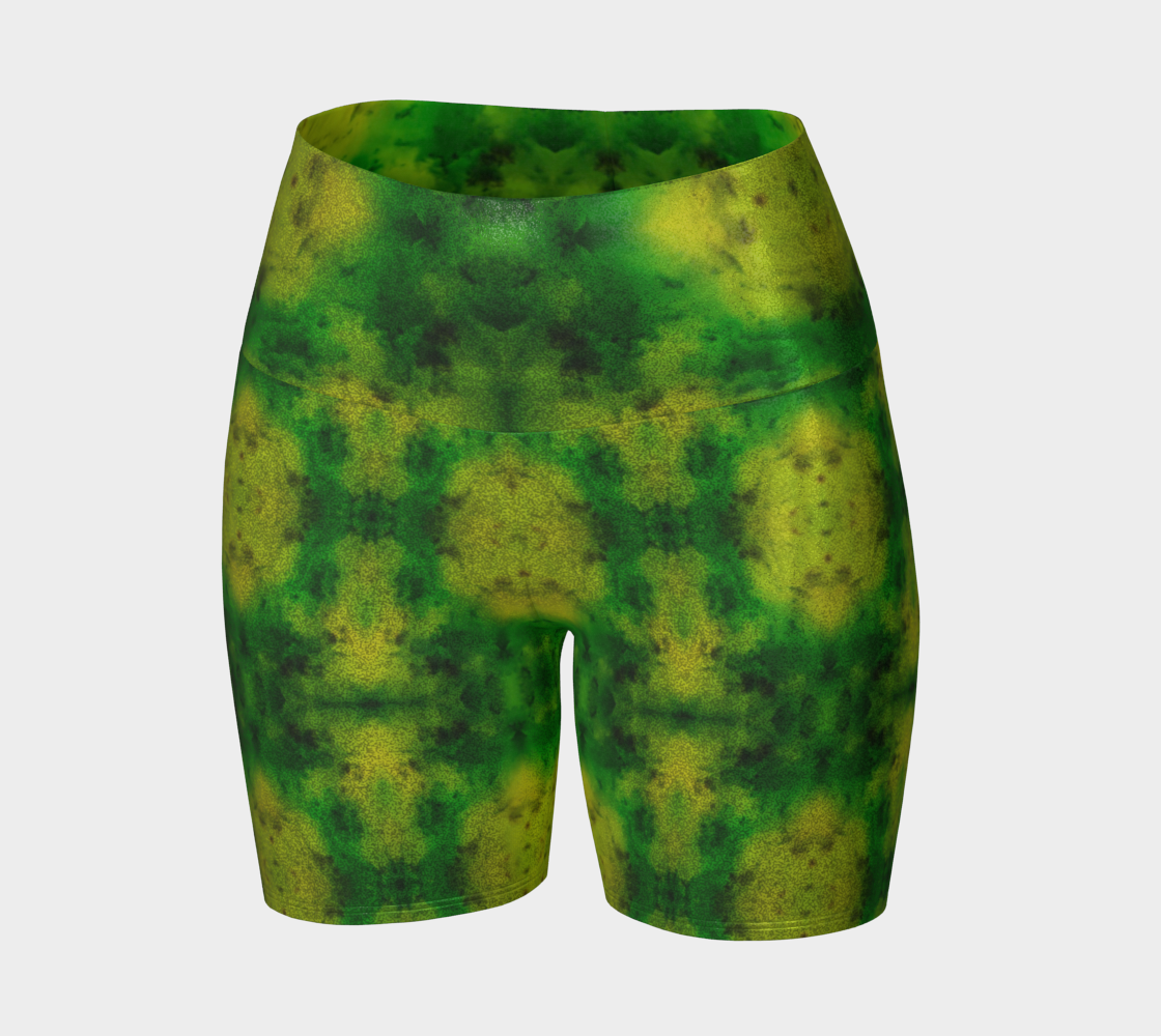 Glitter Yoga Shorts (Muliebris/Virilis)(Purely Jade Light) RJSTHs2024 RJS