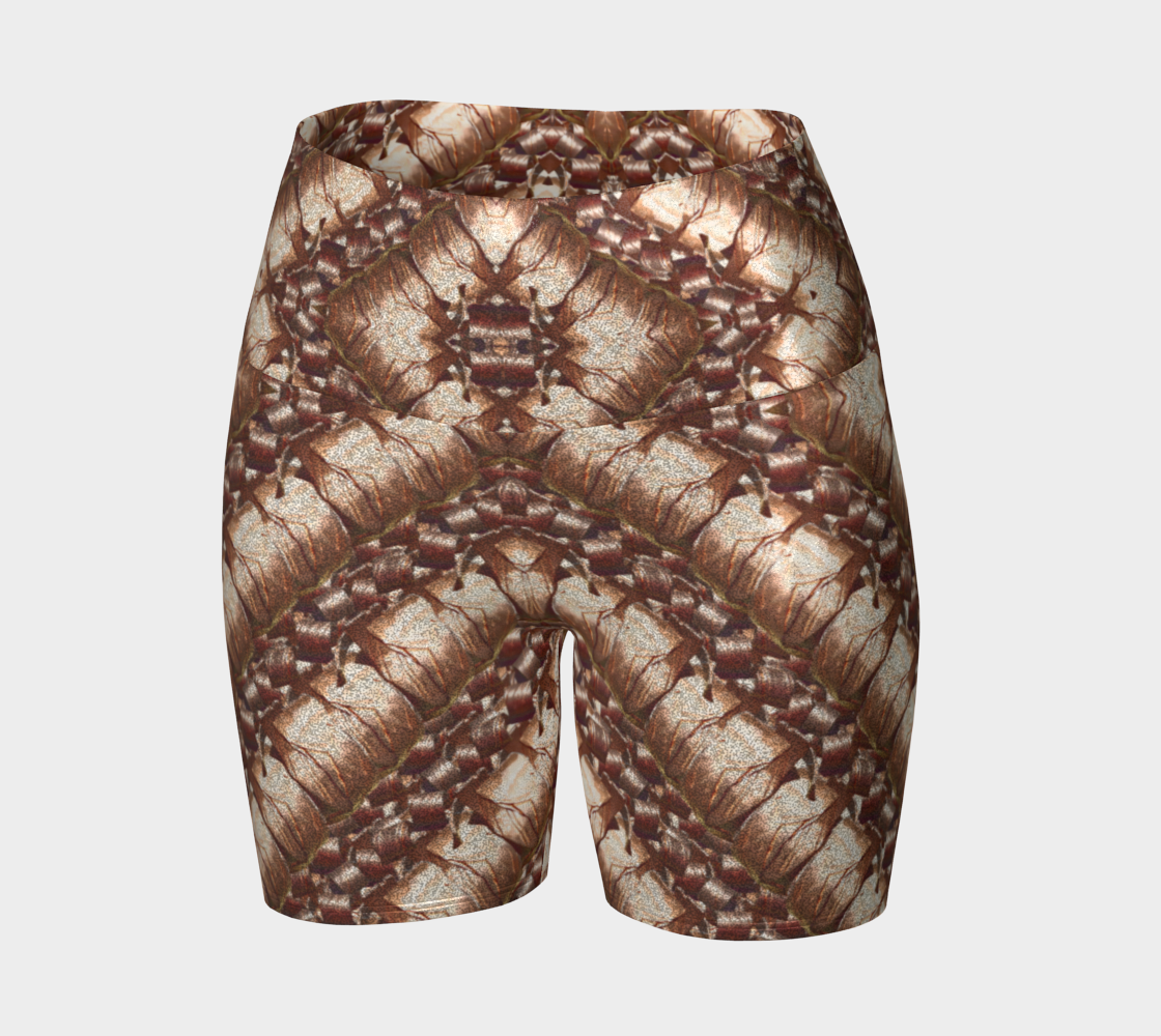 Glitter Yoga Shorts (Muliebris/Virilis)(Copper Workshop) RJSTHW2024 RJS