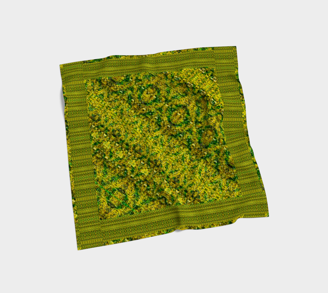 Silk Art Scarf (Vitta Serica Artis)(Dreams of Jade@Alchemic 14 of 15  (Quattuordecim ex Quindecim) RJSTHW2026 RJS