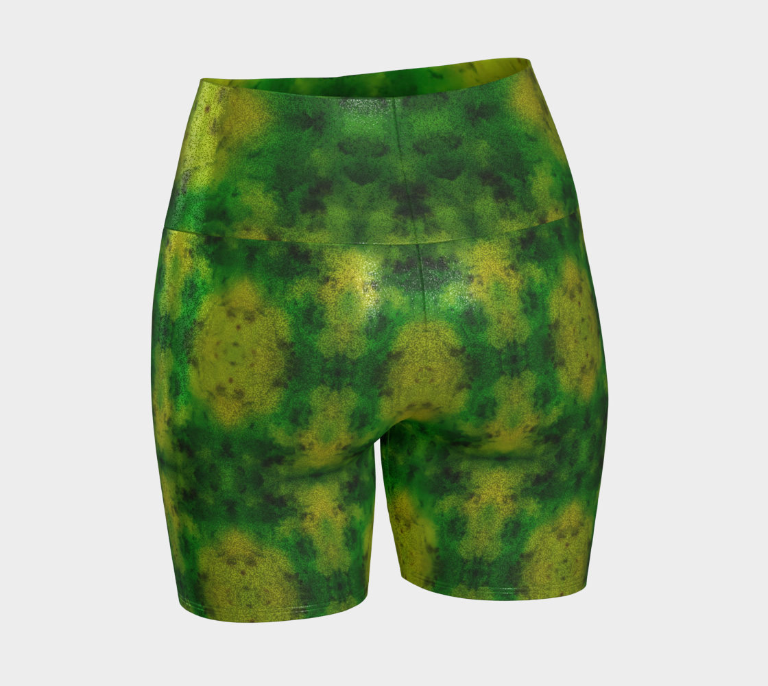 Glitter Yoga Shorts (Muliebris/Virilis)(Purely Jade Light) RJSTHs2024 RJS