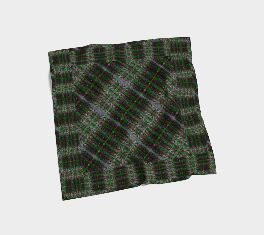 Silk Art Scarf (Vitta Serica Artis)(Rind#4 Tree Link Purple Logo) RJSTH@Fabric#4 RJSTHW2026 RJS