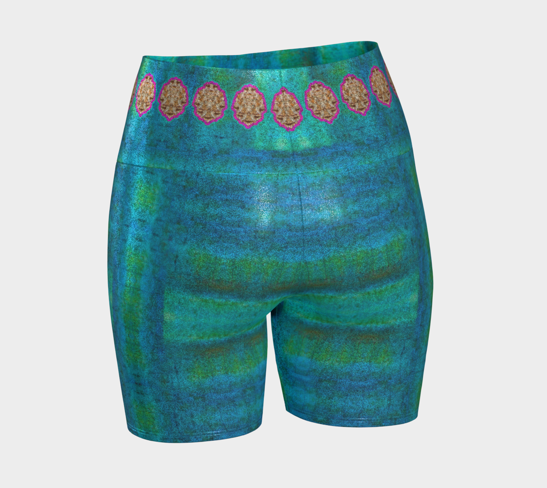 Short de yoga à paillettes (cohorte Chrysalis) RJSTH@Fabric#8 RJSTHs2024 RJS