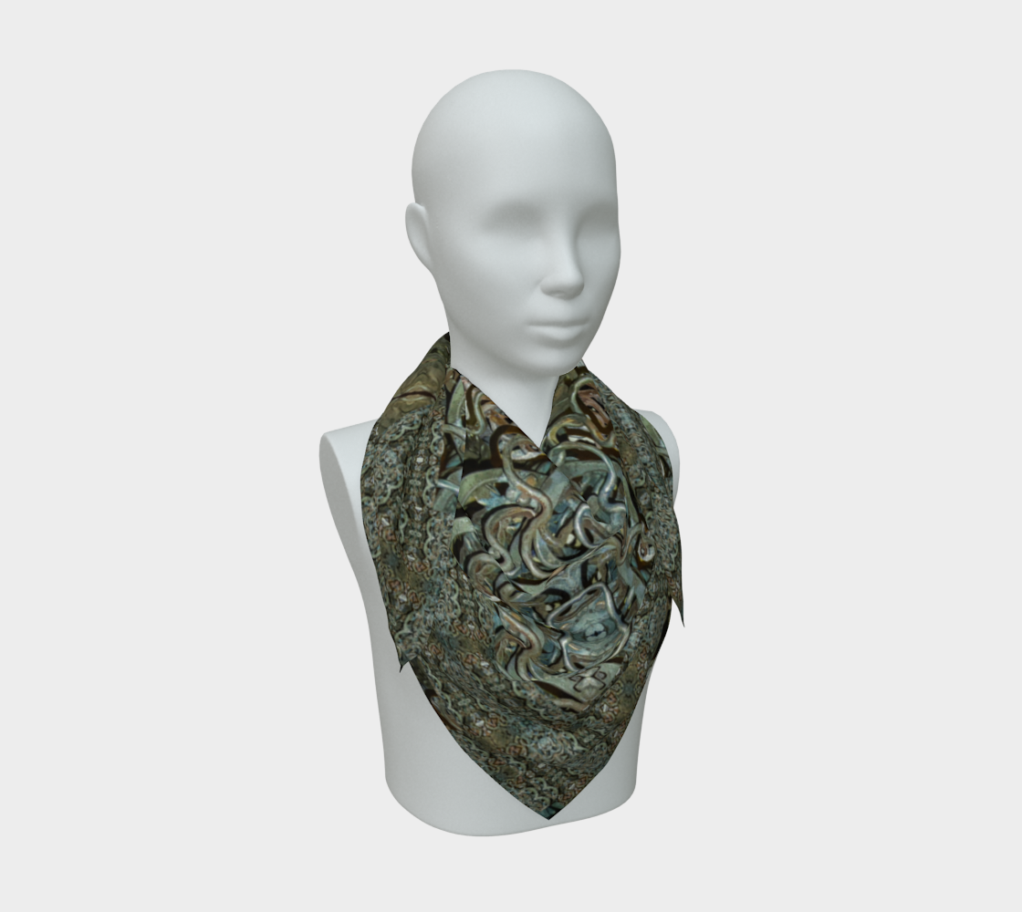 Silk Art Scarf (Vitta Serica Artis)(Grail Night Hoard Virtus 8.10) RJSTHS2026 RJS