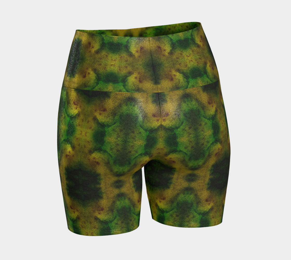 Glitter Yoga Shorts (Muliebris/Virilis)(Purely Jade Light) RJSTHs2024 RJS