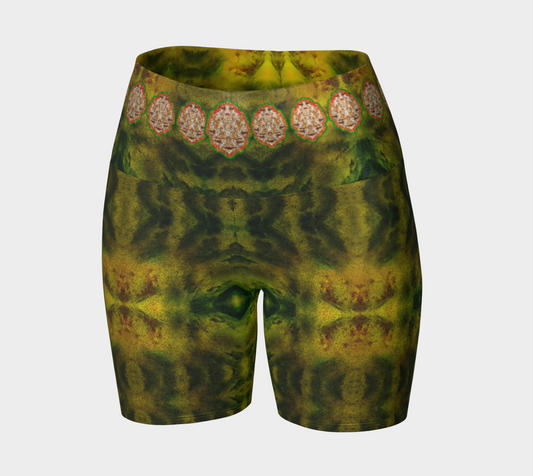 Glitter Yoga Shorts (Muliebris/Virilis)(Chrysalis Cohort) RJSTH@Fabric#1 RJSTHs2024 RJS