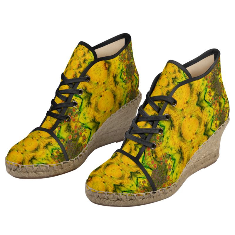 Wedge Espadrilles (Her/They)(WindSong Flower) RJSTH@Fabric#1 RJSTHS2021 RJS