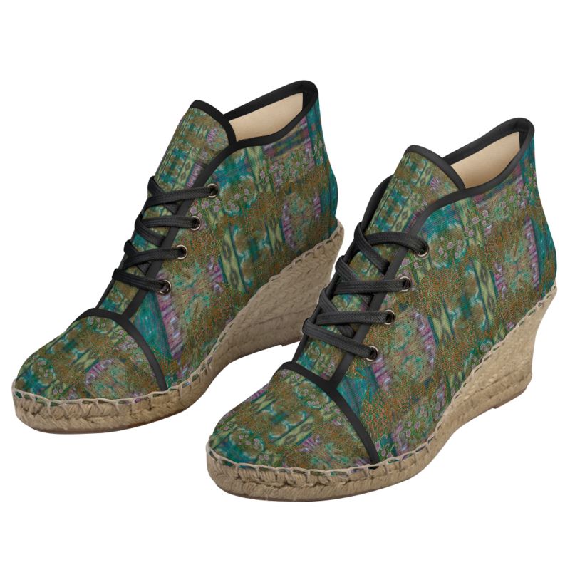 Wedge Espadrilles (Her/Muliebris)(WindSong Flower) RJSTH@Fabric#4 RJSTHS2021 RJS