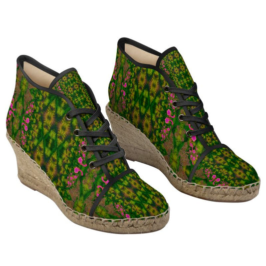 Wedge Espadrilles (Her/They)(WindSong Flower) RJSTH@Fabric#7 RJSTHS2021 RJS