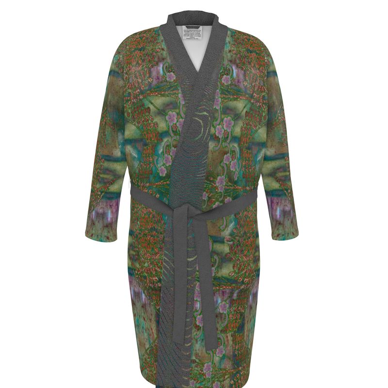 Dressing Gown (Unisex)(WindSong Flower) RJSTH@Fabric#4 RJSTHW2022 RJS