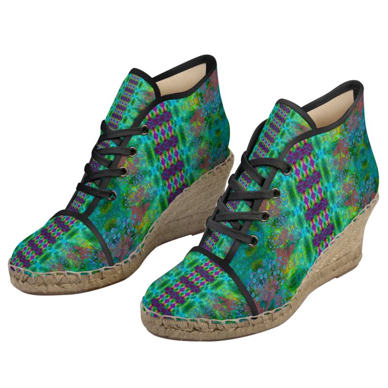 Wedge Espadrilles (Her/They)(WindSong Flower) RJSTH@Fabric#11 RJSTHS2021 RJS