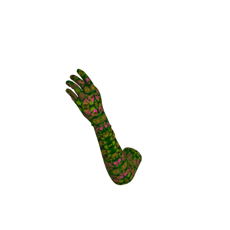 Long Opera Gloves (Unisex)(WindSong Flower) RJSTH@Fabric#7 RJSTHS2021 RJS