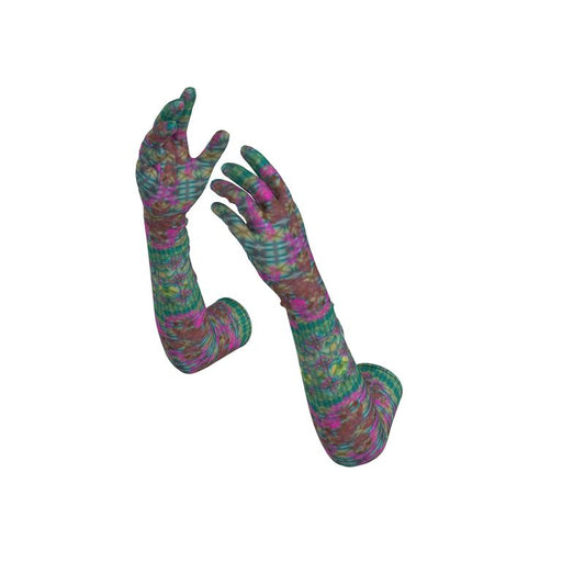 Long Opera Gloves (Unisex)(WindSong Flower) RJSTH@Fabric#9 RJSTHS2021 RJS