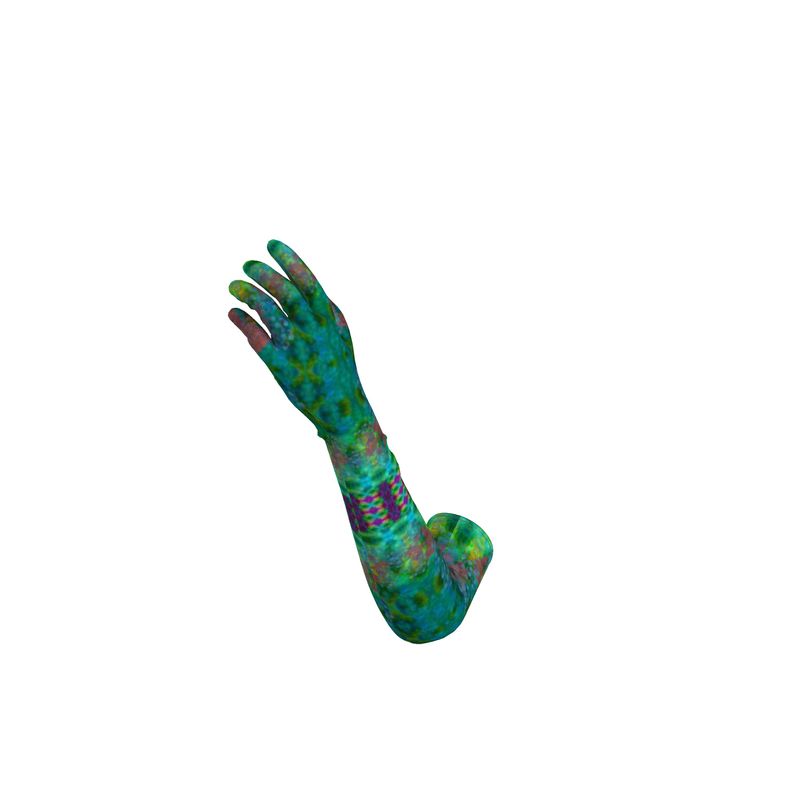 Long Opera Gloves (Unisex)(WindSong Flower) RJSTH@Fabric#11 RJSTHS2021 RJS