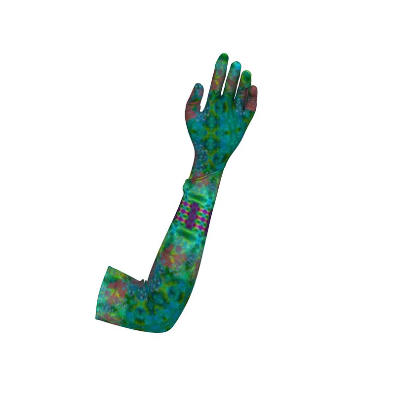 Long Opera Gloves (Unisex)(WindSong Flower) RJSTH@Fabric#11 RJSTHS2021 RJS