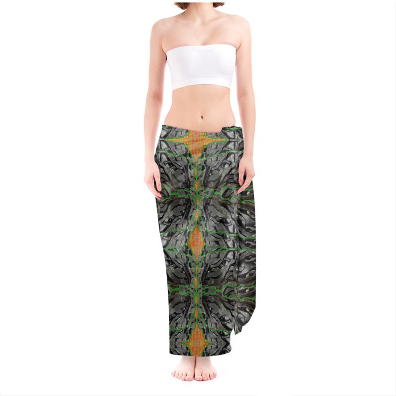 Sarong (Unisex)(Rind#3 Tree Link) RJSTH@Fabric#3 RJSTHW2021 RJS