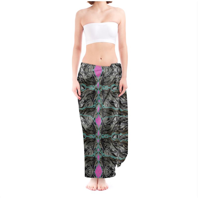 Sarong (Unisex)(Rind#8 Tree Link) RJSTH@Fabric#8 RJSTHW2021 RJS