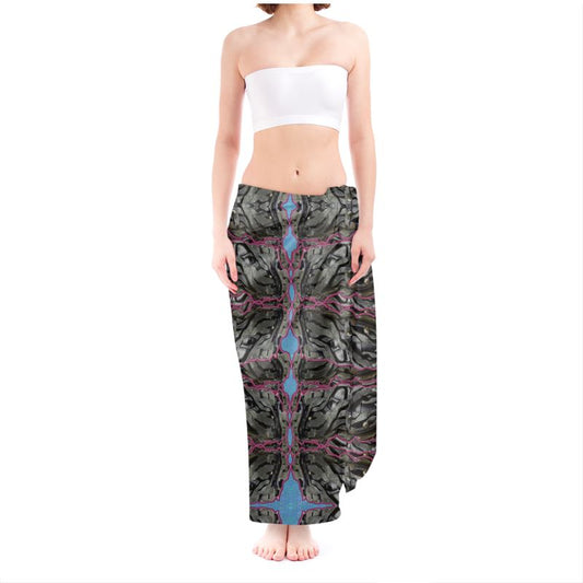 Sarong (Unisex)(Rind#11 Tree Link) RJSTH@Fabric#11 RJSTHW2021 RJS