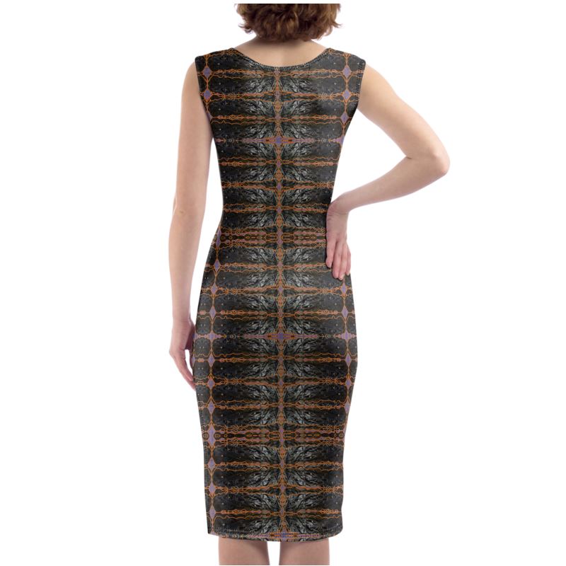 Bodycon Dress (Her/They)(Tree Link Rind#6) RJSTH@Fabric#6 RJSTHs2021 RJS