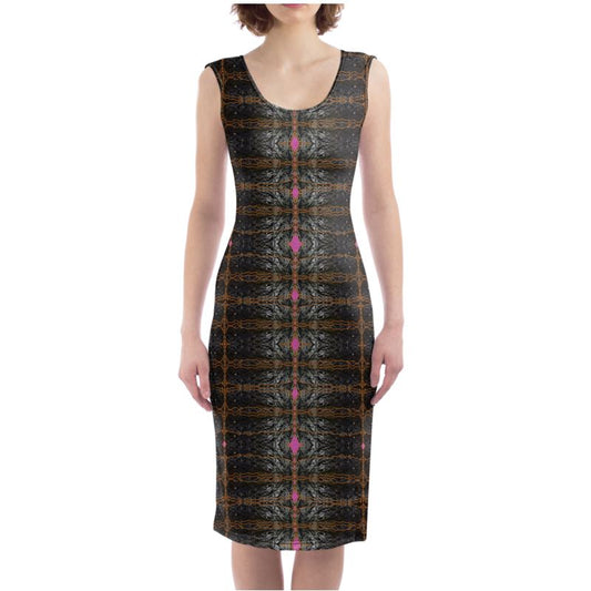 Bodycon Dress (Her/They)(Tree Link Rind#7) RJSTH@Fabric#7 RJSTHs2021 RJS