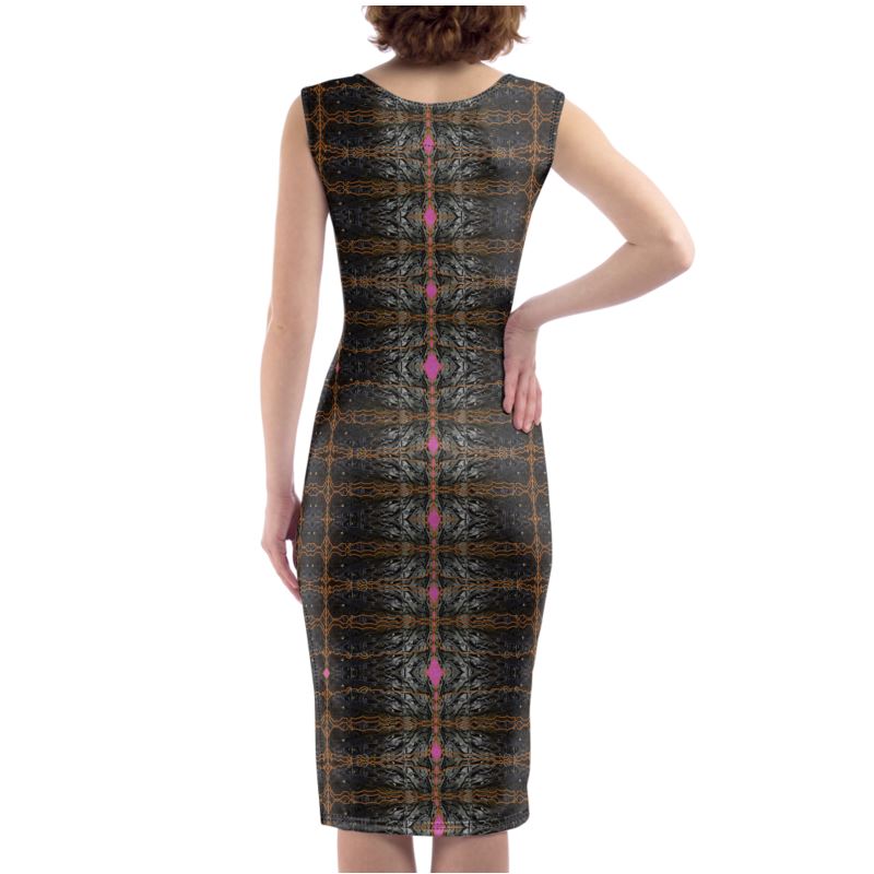 Bodycon Dress (Her/They)(Tree Link Rind#7) RJSTH@Fabric#7 RJSTHs2021 RJS
