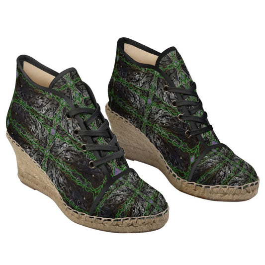 Wedge Espadrilles (Her/They)(Rind#4, Tree Link) RJSTH@Fabric#4 RJSTHW2021 RJS