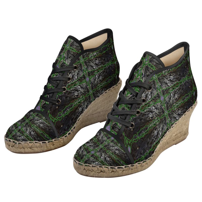 Wedge Espadrilles (Her/They)(Rind#4 Tree Link) RJSTH@Fabric#4 RJSTHW2021 RJS