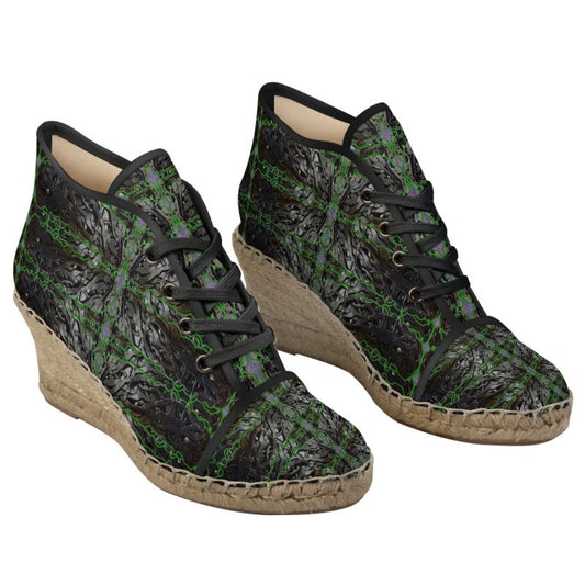Wedge Espadrilles (Her/They)(Rind#5, Tree Link) RJSTH@Fabric#5 RJSTHW2021 RJS