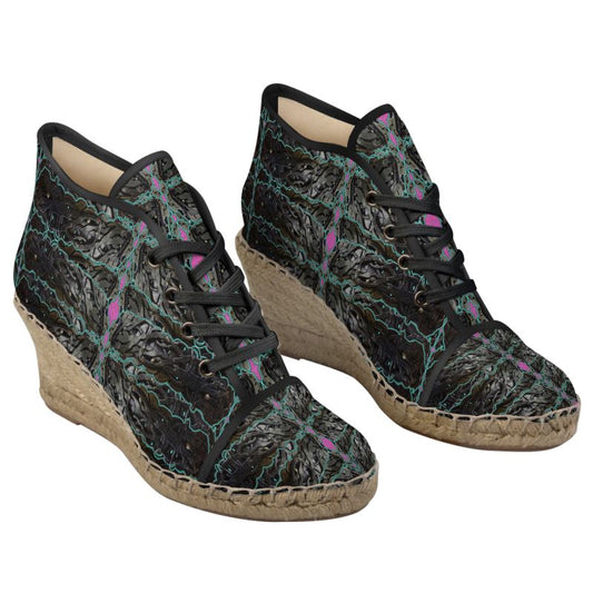 Wedge Espadrilles (Her/They)(Rind#8, Tree Link) RJSTH@Fabric#8 RJSTHW2021 RJS