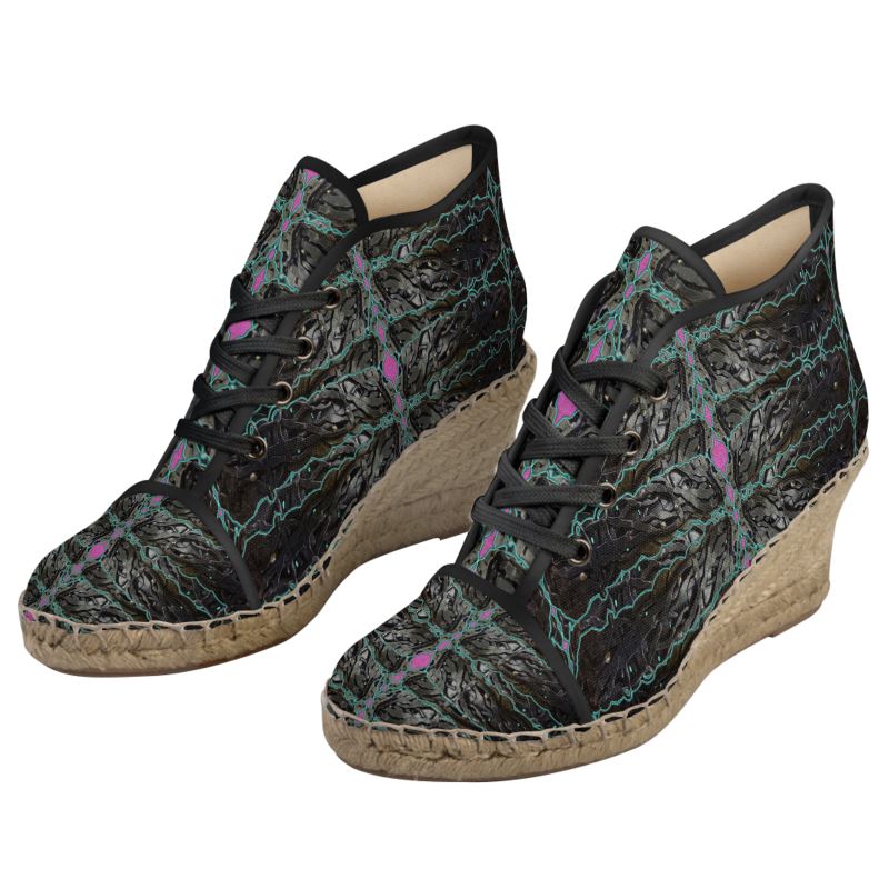 Wedge Espadrilles (Her/They)(Rind#8 Tree Link) RJSTH@Fabric#8 RJSTHW2021 RJS