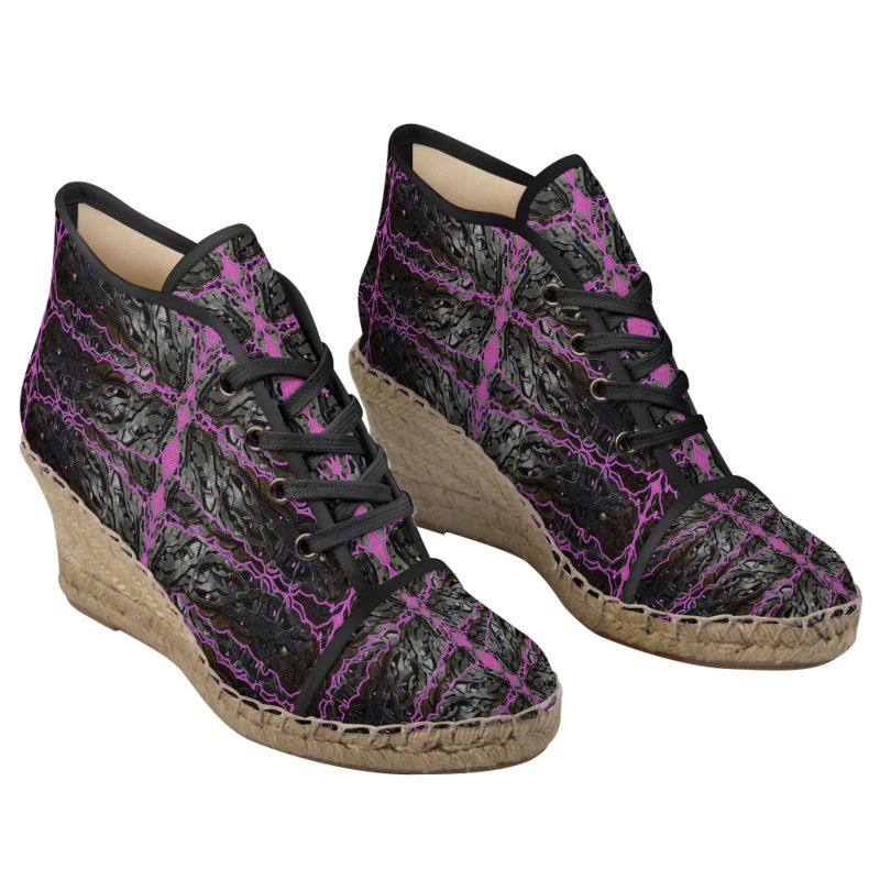 Wedge Espadrilles (Her/They)(Rind#9 Tree Link) RJSTH@Fabric#9 RJSTHW2021 RJS