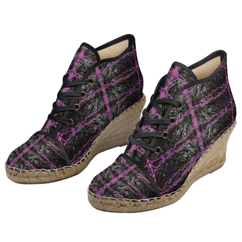 Wedge Espadrilles (Her/They)(Rind#9 Tree Link) RJSTH@Fabric#9 RJSTHW2021 RJS