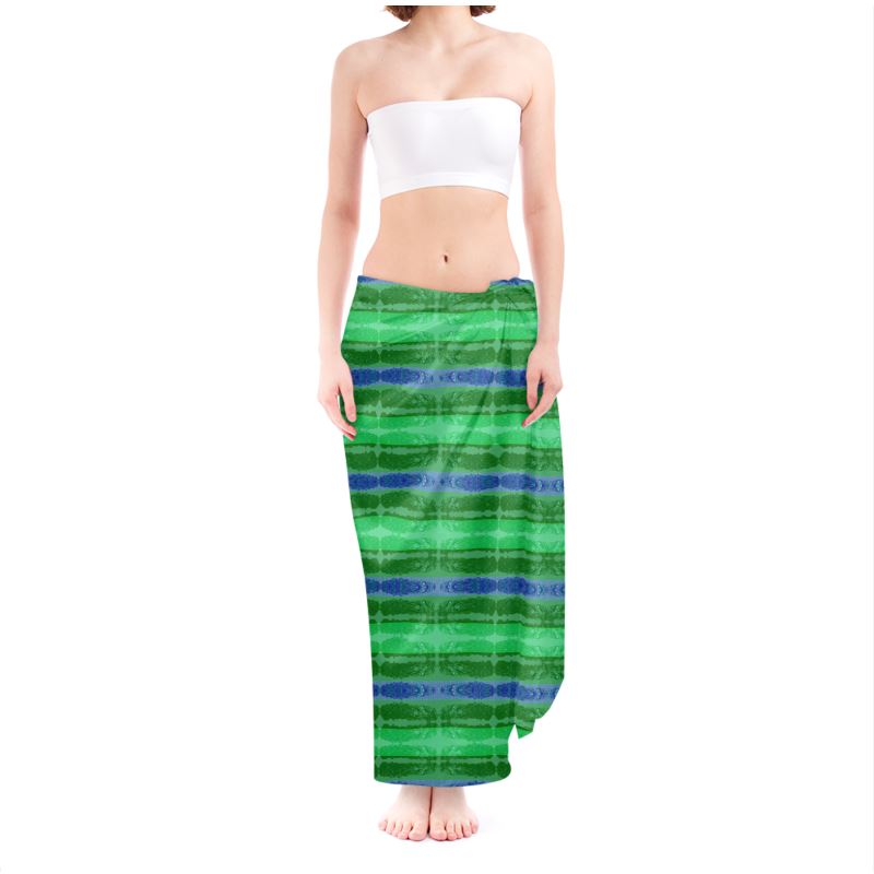 Sarong (Unisex)(Rind#10 Rind Link Flip) RJSTH@Fabric#10 RJSTHW2022 RJS