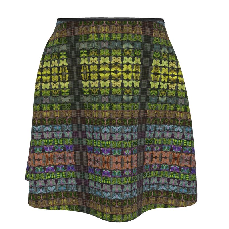 Flared Skirt (Her/They)(Butterfly Glade Tree Link Pride Stripes)  RJSTHS2023 RJS
