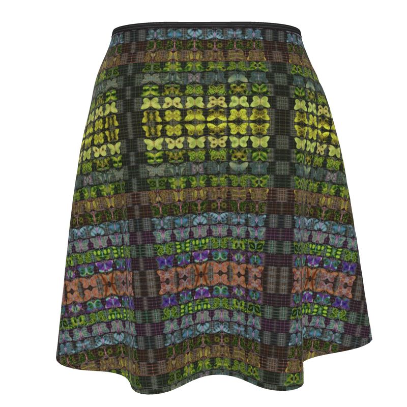 Flared Skirt (Her/They)(Butterfly Glade Tree Link Pride Stripes)  RJSTHS2023 RJS