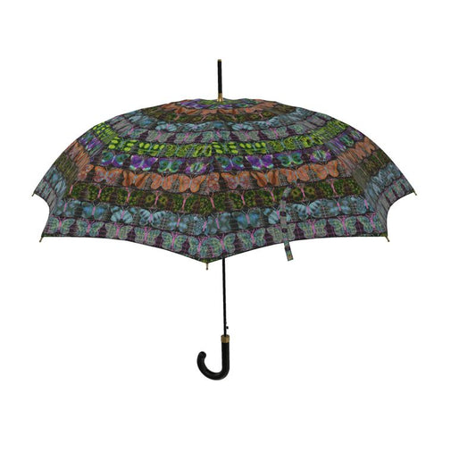 Umbrella (Tree Link Pride Stripes Butterfly Glade)  RJSTH@Fabric#7-12 RJSTHS2022 RJS