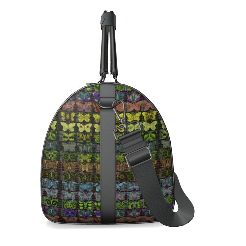 Leather Duffle Bag (Butterfly Glade Tree Link Pride Stripes) RJSTHS2022 RJS