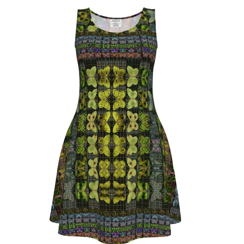 London Skater Dress (Her/Muliebris)(Butterfly Glade Tree Link Pride Stripes) RJSTHS2022 RJS