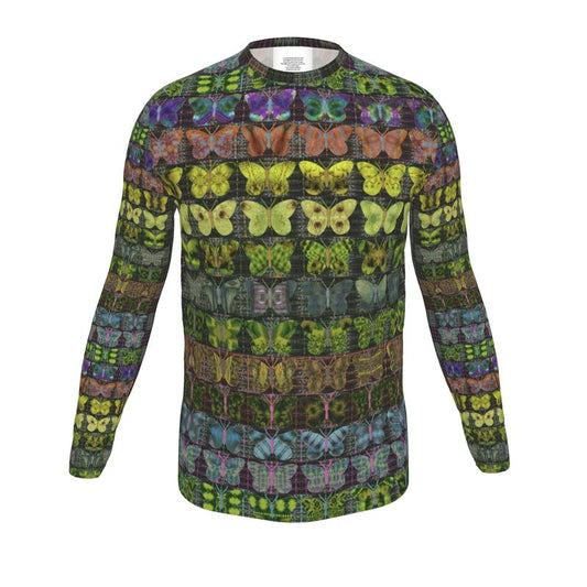 T-Shirt (His/They)(Butterfly Glade Pride Stripes Tree Link) RJSTHw2022 RJS