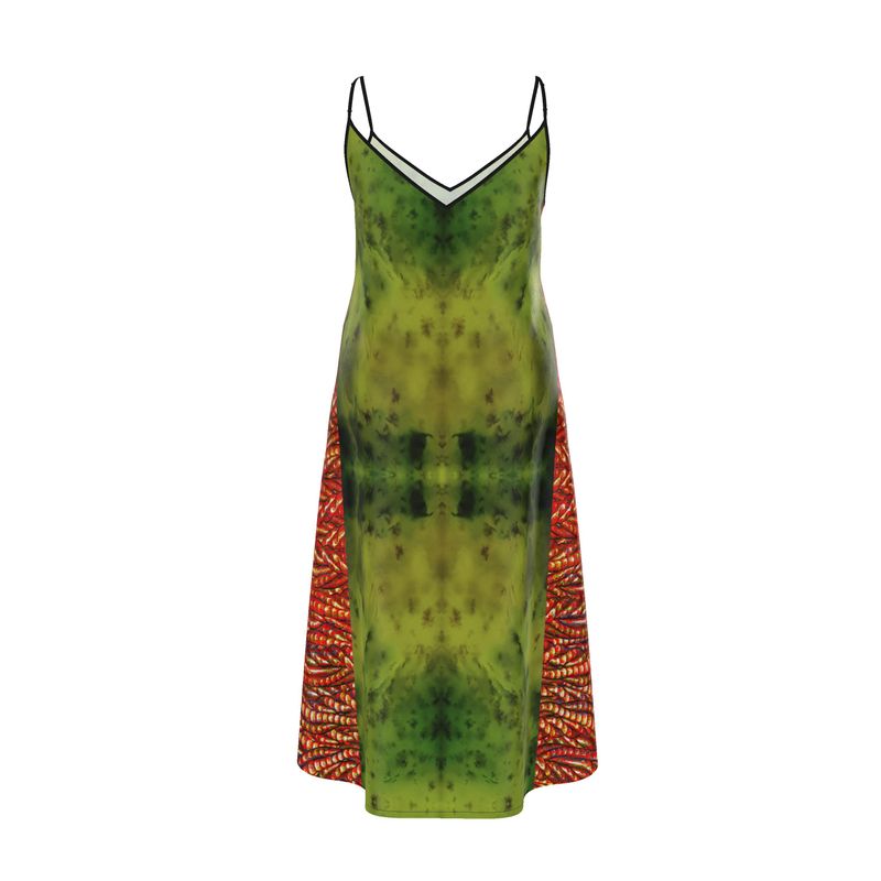 Long Slip Dress (Her/They)(Grail Hearth Core Orange Logo@Alchemic) RJSTH@Fabric#3 RJSTHW2023 RJS
