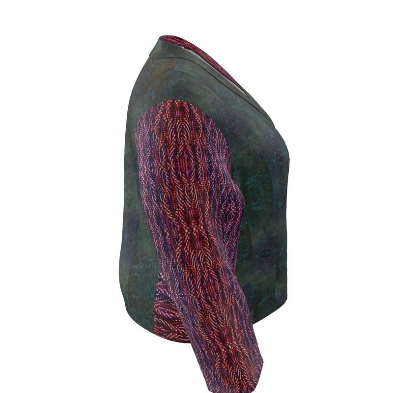 Wrap Blazer (Her/They)(Grail Hearth Core Copper & Purple Logo@Alchemic) RJSTH@Fabric#4 RJSTHW2023 RJS