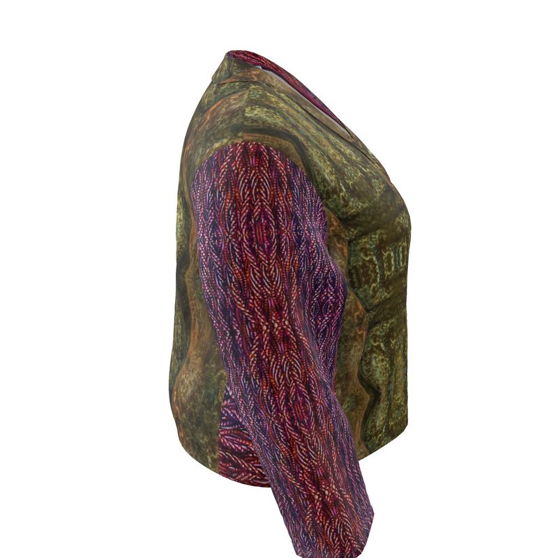Wrap Blazer (Her/They)(Grail Hearth Core Copper & Purple Logo@Alchemic) RJSTH@Fabric#6 RJSTHW2023 RJS