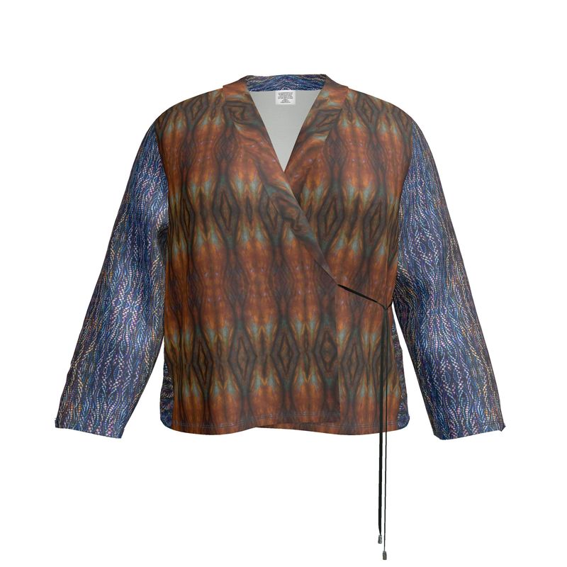 Wrap Blazer (Her/They)(Grail Hearth Core Blue Logo@Alchemic) RJSTH@Fabric#12 RJSTHW2023 RJS