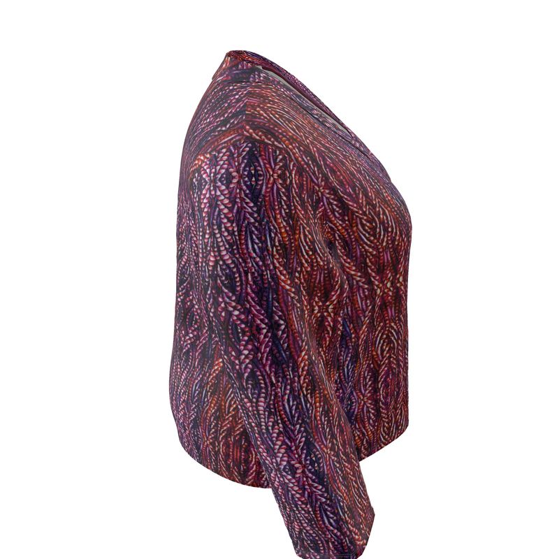 Wrap Blazer (Her/They)(Grail Hearth Core Copper & Purple Logo@Alchemic) RJSTH@Fabric#4-5-6 RJSTHW2023 RJS