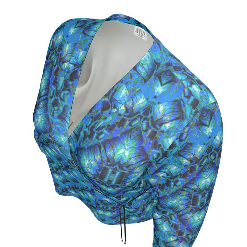 Wrap Blazer (Her/Muliebris) (Sugar Stick Twirl {Cadeau aîné} Poignets et logo bleu @ Alchemic) RJSTHW2023 RJS