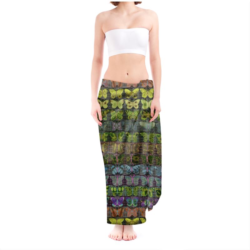 Sarong (unisexe) (Butterfly Glade Tree Link Pride Stripes) RJSTHS2022 RJS