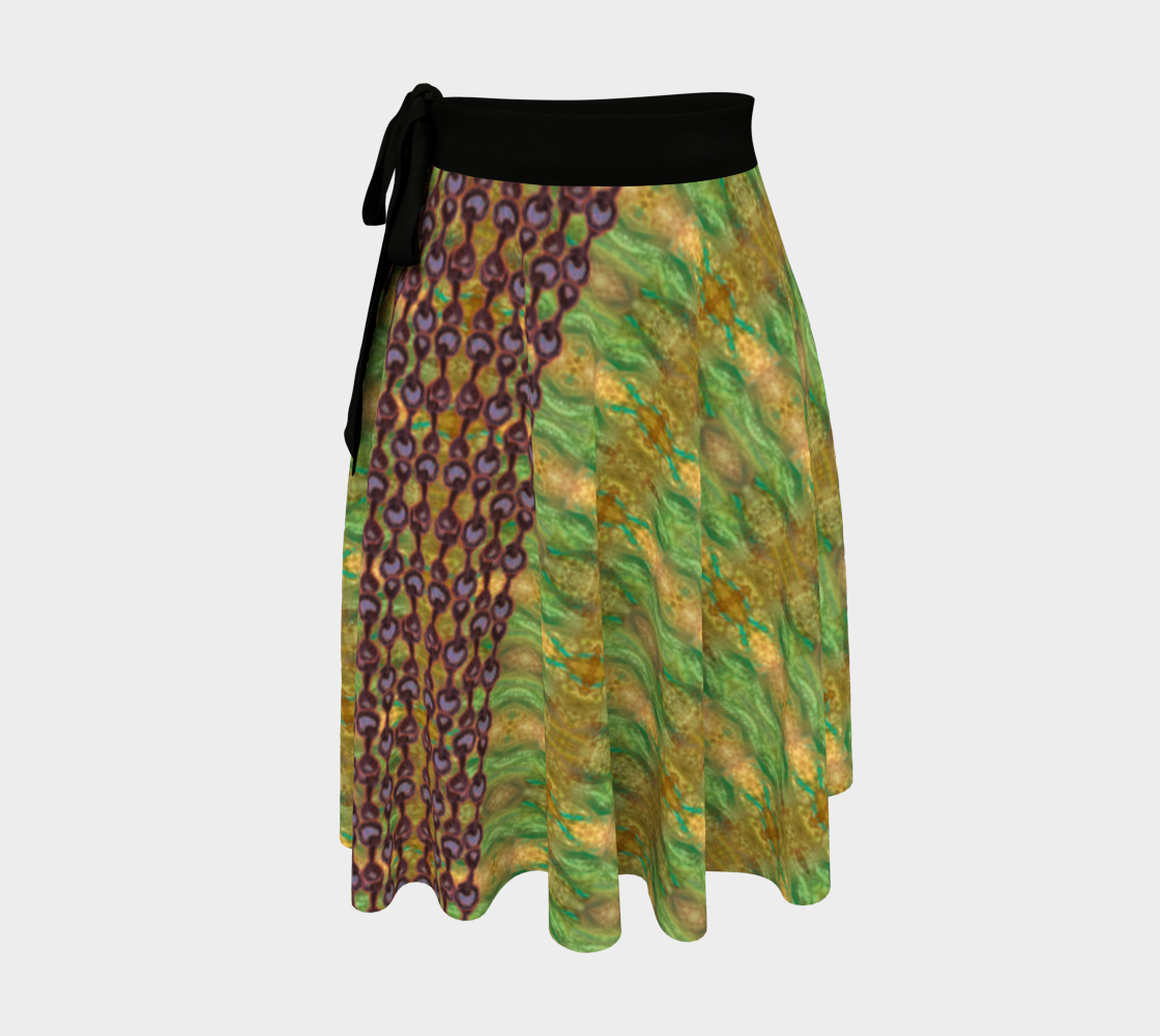 Wrap Skirt (Her/Muliebris)(Grail Night Rose Purple Logo) RJSTH@Fabric#6 RJSTHW2024 RJS